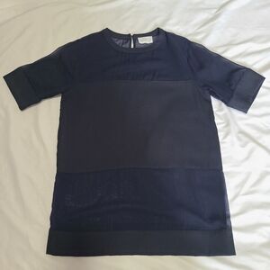 Another Right Navy Blue Blouse Size 8